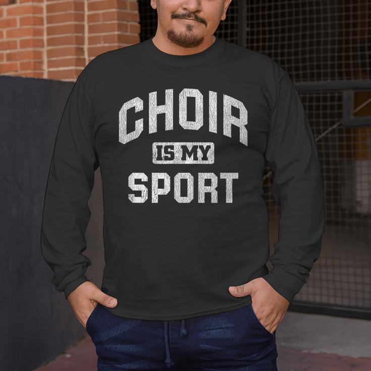 Choir Is My Sport Quote Choir Teacher Men's Long Sleeve T-Shirt, funny design Choir Is My Sport Quote Choir Teacher Men's Long Sleeve T-Shirt, funny design