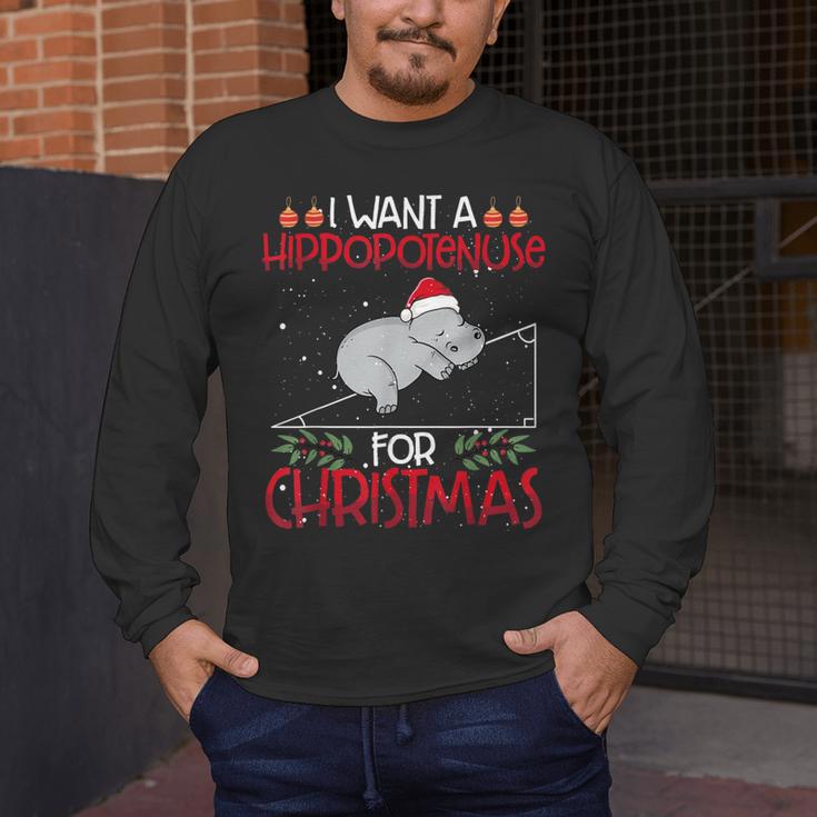 Christmas Math Teacher Hypotenuse Math Hippotenuse Men Women Men's Long Sleeve T-Shirt, funny design Christmas Math Teacher Hypotenuse Math Hippotenuse Men Women Men's Long Sleeve T-Shirt, funny design