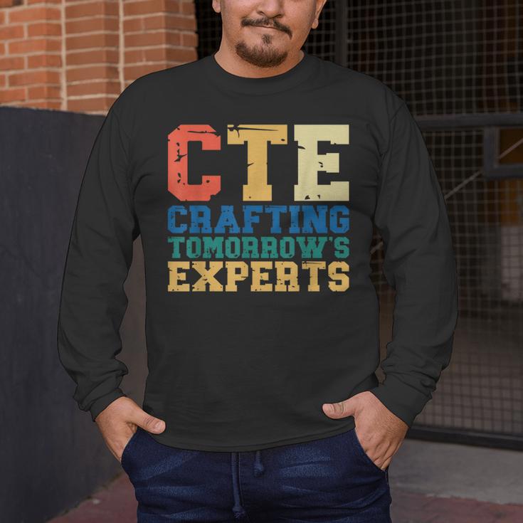 CTE Teacher Education Career Technical Men's Long Sleeve T-Shirt, funny design CTE Teacher Education Career Technical Men's Long Sleeve T-Shirt, funny design
