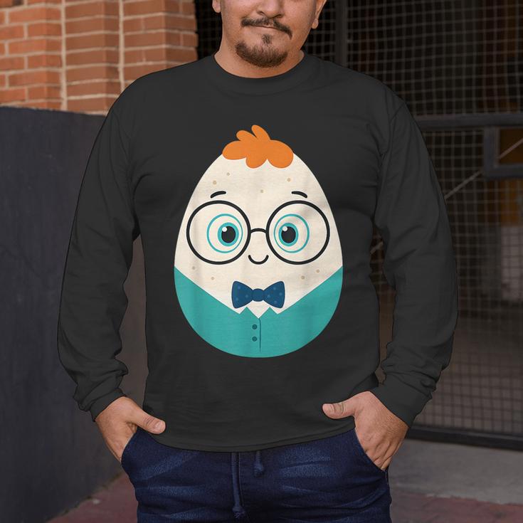 Cute Good Egg Teacher Halloween Costume Food Group Men's Long Sleeve T-Shirt, funny design