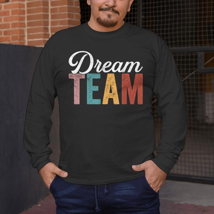 Dream Team Last Day Of School Back To School Teacher Kids Men's Long Sleeve T-Shirt, funny design