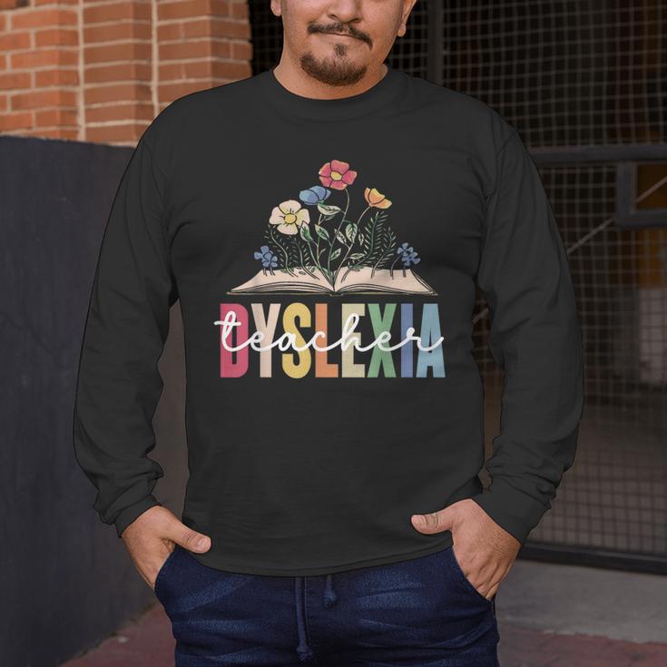 Dyslexia Teacher Awareness Dyslexic Dyslexics Dyslexia Men's Long Sleeve T-Shirt, funny design Dyslexia Teacher Awareness Dyslexic Dyslexics Dyslexia Men's Long Sleeve T-Shirt, funny design