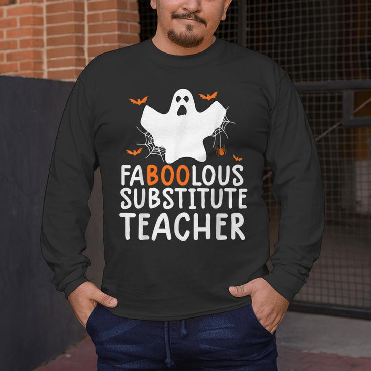 Faboolous Substitute Teacher Halloween Costume Men's Long Sleeve T-Shirt, funny design Faboolous Substitute Teacher Halloween Costume Men's Long Sleeve T-Shirt, funny design