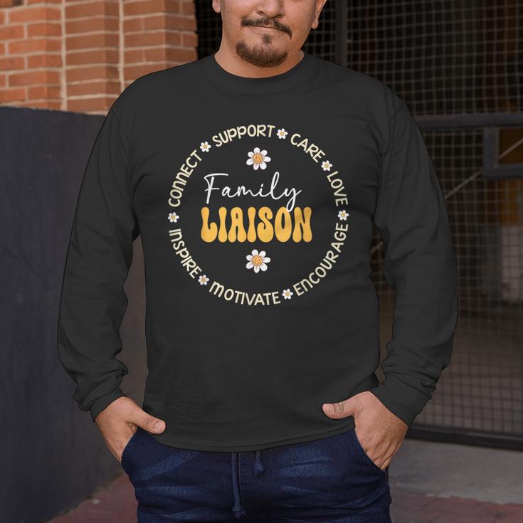 Family Liaison Back To School Teacher Appreciation Week Men's Long Sleeve T-Shirt, funny design Family Liaison Back To School Teacher Appreciation Week Men's Long Sleeve T-Shirt, funny design