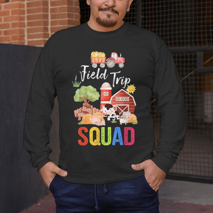 Farm Trip Field Trip Squad Farm Visit Teachers Students Men's Long Sleeve T-Shirt, funny design Farm Trip Field Trip Squad Farm Visit Teachers Students Men's Long Sleeve T-Shirt, funny design