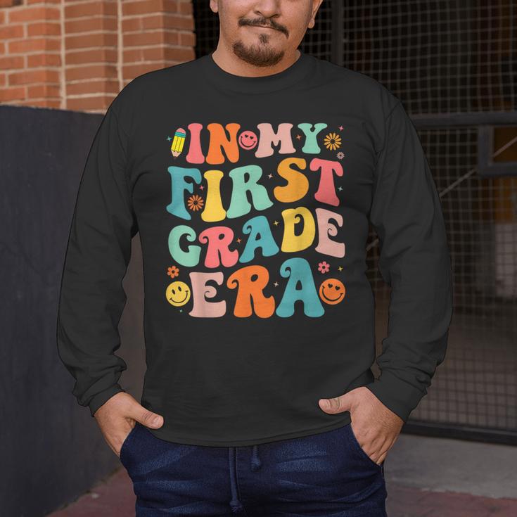 In My First Grade Era 1st Grade Teacher Back To School Men's Long Sleeve T-Shirt, funny design In My First Grade Era 1st Grade Teacher Back To School Men's Long Sleeve T-Shirt, funny design