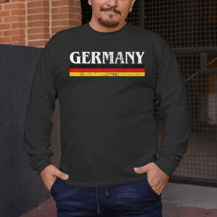 Germany Vintage Men's Long Sleeve T-Shirt, funny design