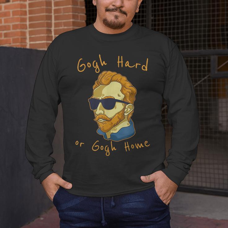 Go Hard Or Go Home Art Teacher Men's Long Sleeve T-Shirt, funny design Go Hard Or Go Home Art Teacher Men's Long Sleeve T-Shirt, funny design