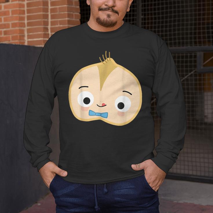 Good Egg Teacher Halloween Costume Group The Cool Bean Men's Long Sleeve T-Shirt, funny design