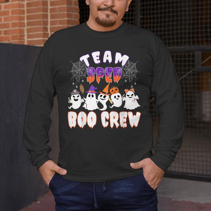 Halloween Costume Team SPED Teacher Special Education Men's Long Sleeve T-Shirt, funny design Halloween Costume Team SPED Teacher Special Education Men's Long Sleeve T-Shirt, funny design