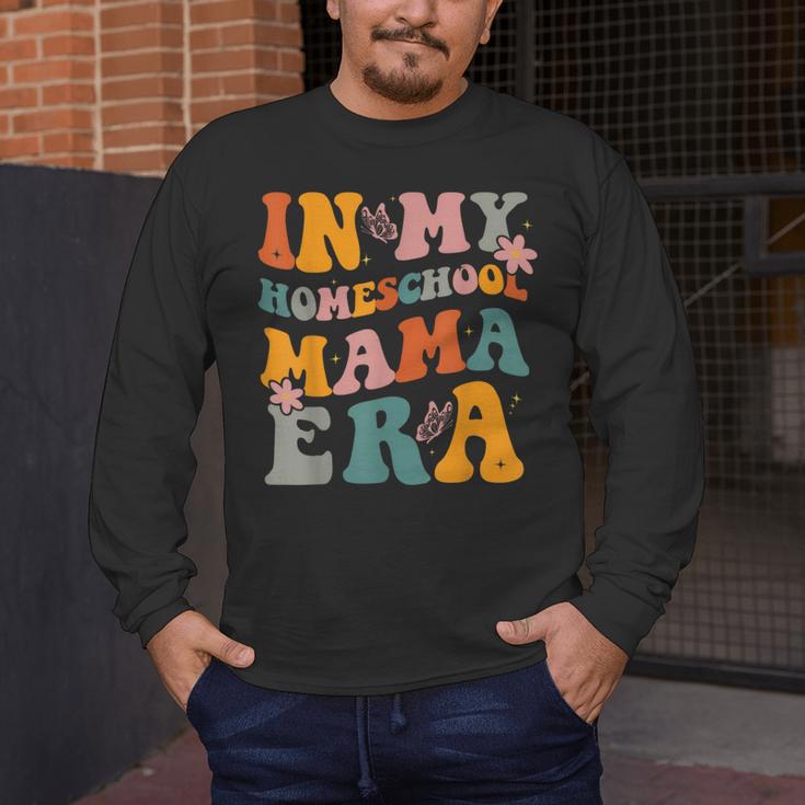 In My Homeschool Mama Era Mom Teacher Men's Long Sleeve T-Shirt, funny design In My Homeschool Mama Era Mom Teacher Men's Long Sleeve T-Shirt, funny design