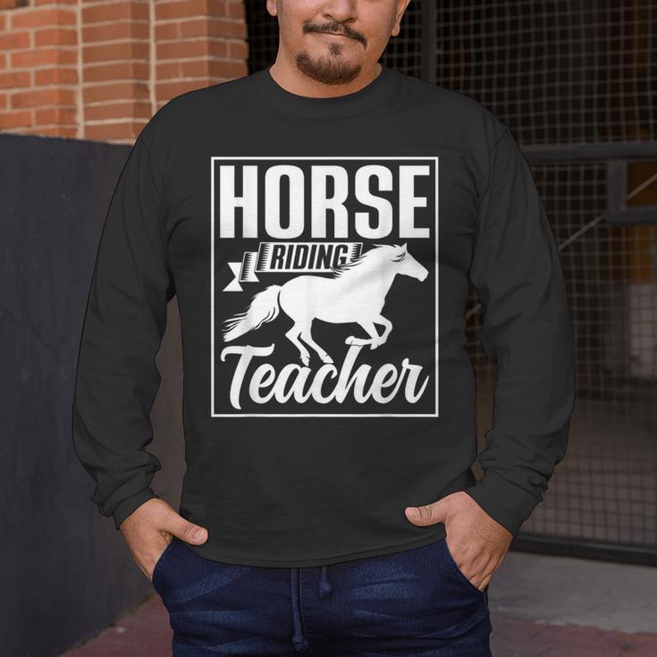 Horse Riding Teacher Rider Lover Equestrian Men Women Kids Men's Long Sleeve T-Shirt, funny design Horse Riding Teacher Rider Lover Equestrian Men Women Kids Men's Long Sleeve T-Shirt, funny design