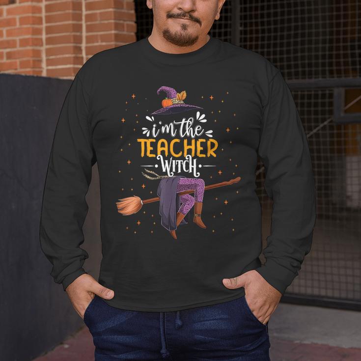 Im The Teacher Witch Halloween Matching Group Costume Men's Long Sleeve T-Shirt, funny design Im The Teacher Witch Halloween Matching Group Costume Men's Long Sleeve T-Shirt, funny design