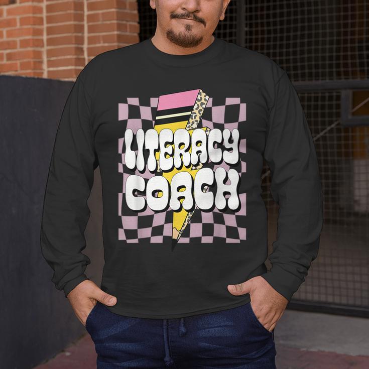 Literacy Coach Reading Specialist Facilitator Lead Teacher Men's Long Sleeve T-Shirt, funny design Literacy Coach Reading Specialist Facilitator Lead Teacher Men's Long Sleeve T-Shirt, funny design