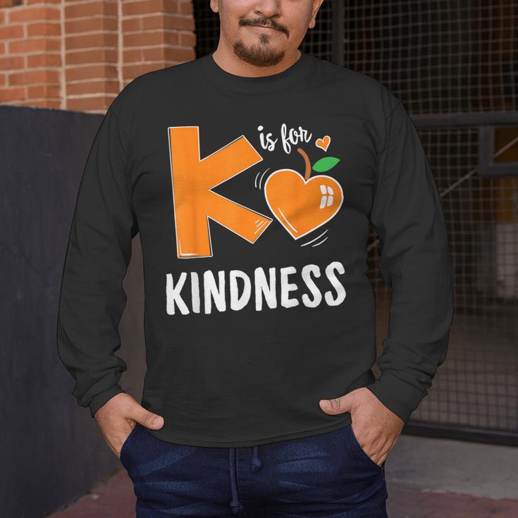 Matching Unity Day Orange Teacher Kindness Antibulliyng 2023 For Men Women Kids Men's Long Sleeve T-Shirt, funny design