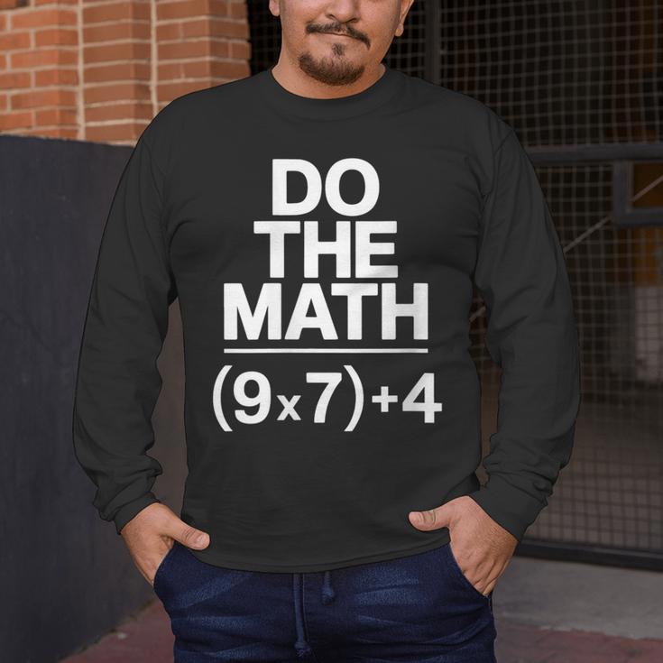 Do The Math Equation Thanksgiving Teacher 67 Six Seven 6 7 Men's Long Sleeve T-Shirt, funny design Do The Math Equation Thanksgiving Teacher 67 Six Seven 6 7 Men's Long Sleeve T-Shirt, funny design
