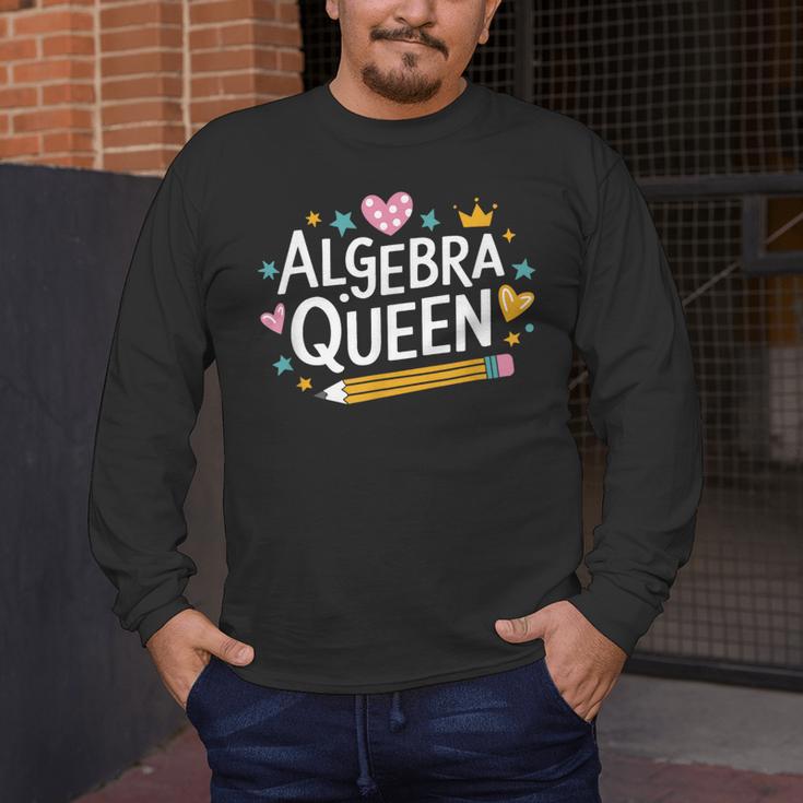 Mathematician And Mathematics Teacher Algebra Queen Men's Long Sleeve T-Shirt, funny design Mathematician And Mathematics Teacher Algebra Queen Men's Long Sleeve T-Shirt, funny design