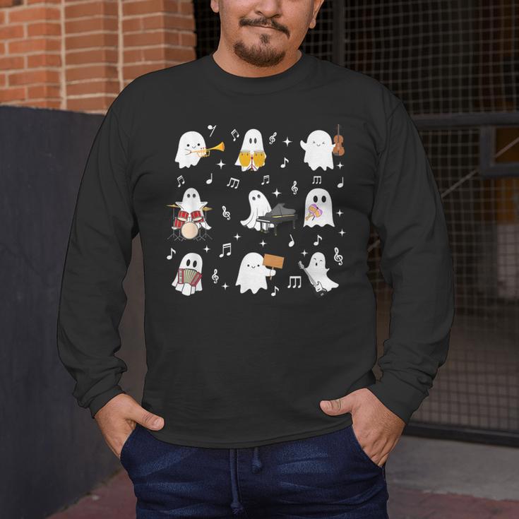 Music Teacher Halloween Music Teacher Education Men's Long Sleeve T-Shirt, funny design Music Teacher Halloween Music Teacher Education Men's Long Sleeve T-Shirt, funny design