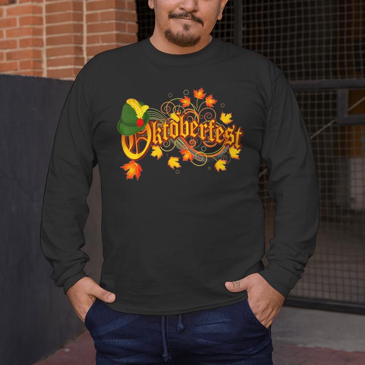 Oktoberfest German Beer Festival October Men's Long Sleeve T-Shirt, funny design