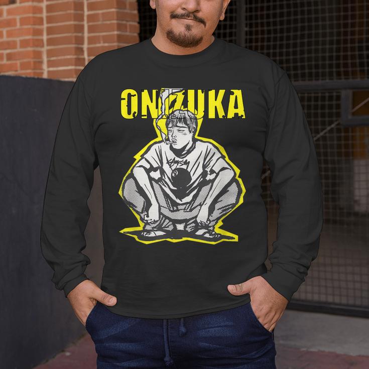 Onizuka Great Teacher Classic Anime Men's Long Sleeve T-Shirt, funny design