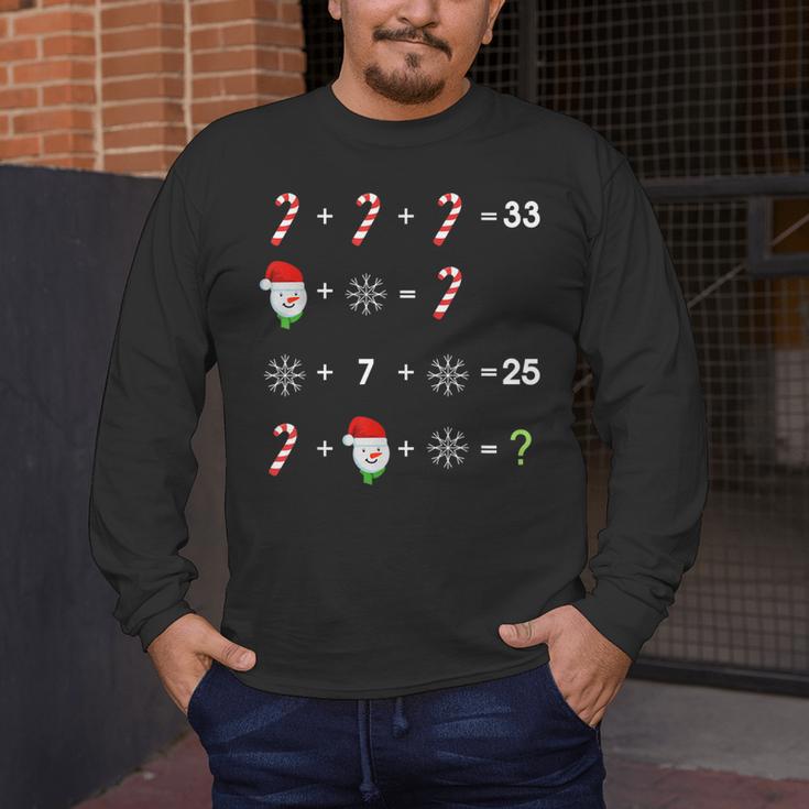 Order Of Operations Quiz Math Teacher Christmas Men's Long Sleeve T-Shirt, funny design Order Of Operations Quiz Math Teacher Christmas Men's Long Sleeve T-Shirt, funny design
