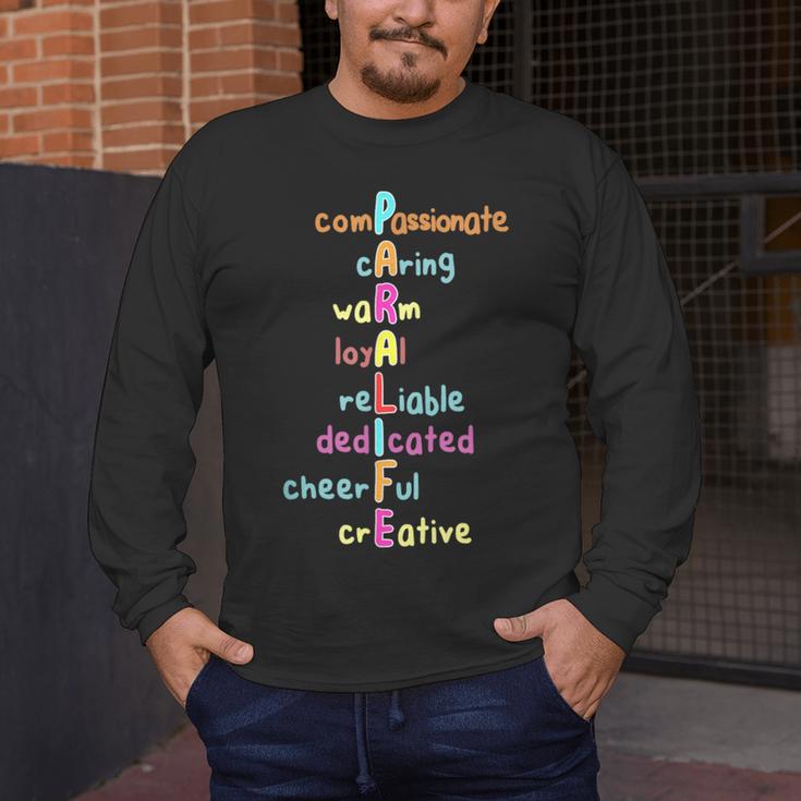 Paraprofessional Teacher Para Sped Ed Parapro Men's Long Sleeve T-Shirt, funny design Paraprofessional Teacher Para Sped Ed Parapro Men's Long Sleeve T-Shirt, funny design