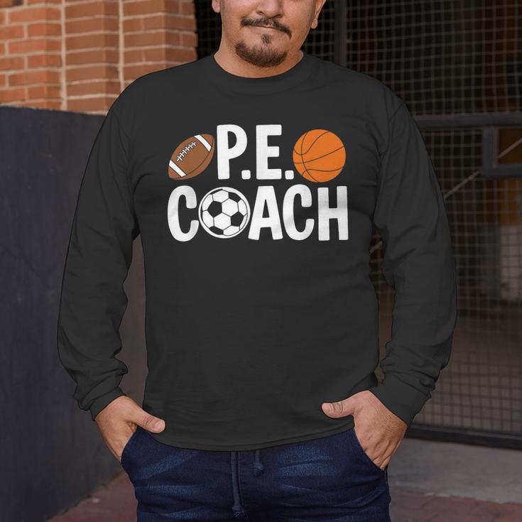 PE Gym Teacher Quotes School Class Instructor And Coach Men's Long Sleeve T-Shirt, funny design PE Gym Teacher Quotes School Class Instructor And Coach Men's Long Sleeve T-Shirt, funny design