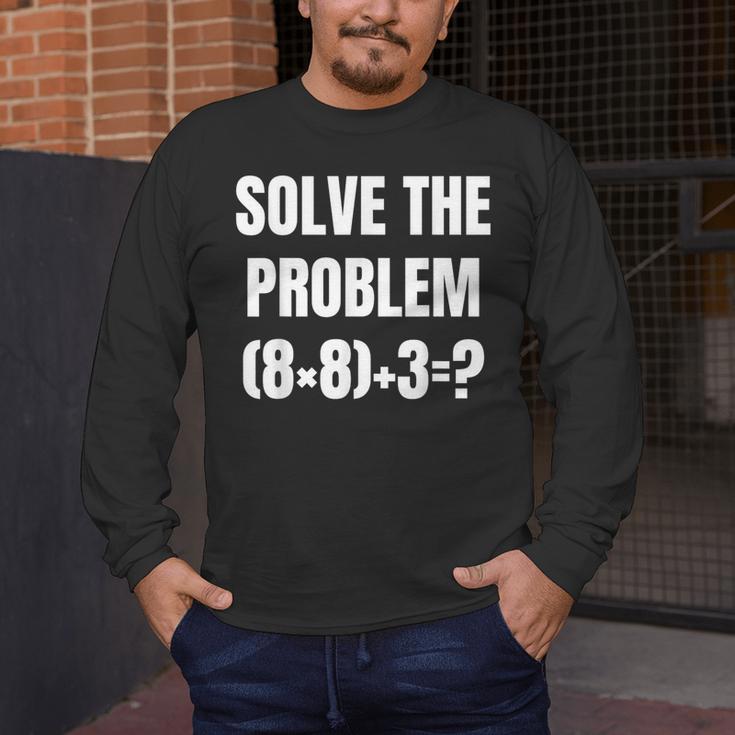 PEMDAS Math Problem 67 Meme Elementary Teacher Joke Men's Long Sleeve T-Shirt, funny design PEMDAS Math Problem 67 Meme Elementary Teacher Joke Men's Long Sleeve T-Shirt, funny design