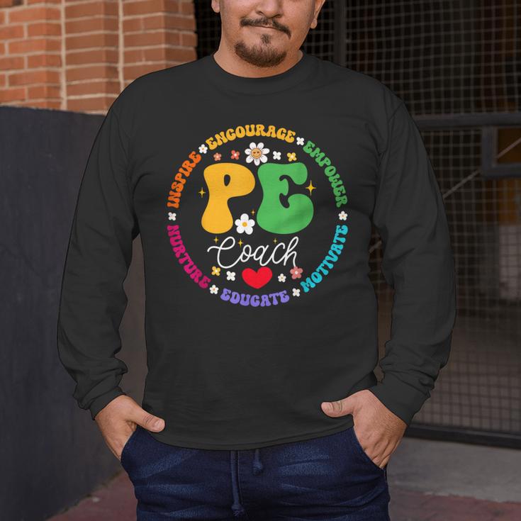 Physical Education PE Instructor Coach Teacher Gym Men's Long Sleeve T-Shirt, funny design Physical Education PE Instructor Coach Teacher Gym Men's Long Sleeve T-Shirt, funny design