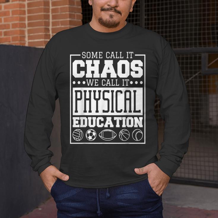 Physical Education s For Pe Teachers And Students Men's Long Sleeve T-Shirt, funny design Physical Education s For Pe Teachers And Students Men's Long Sleeve T-Shirt, funny design