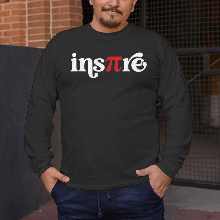 Pi Day Inspire 314 Symbol Math Teacher Science Mathematics Men's Long Sleeve T-Shirt, funny design Pi Day Inspire 314 Symbol Math Teacher Science Mathematics Men's Long Sleeve T-Shirt, funny design