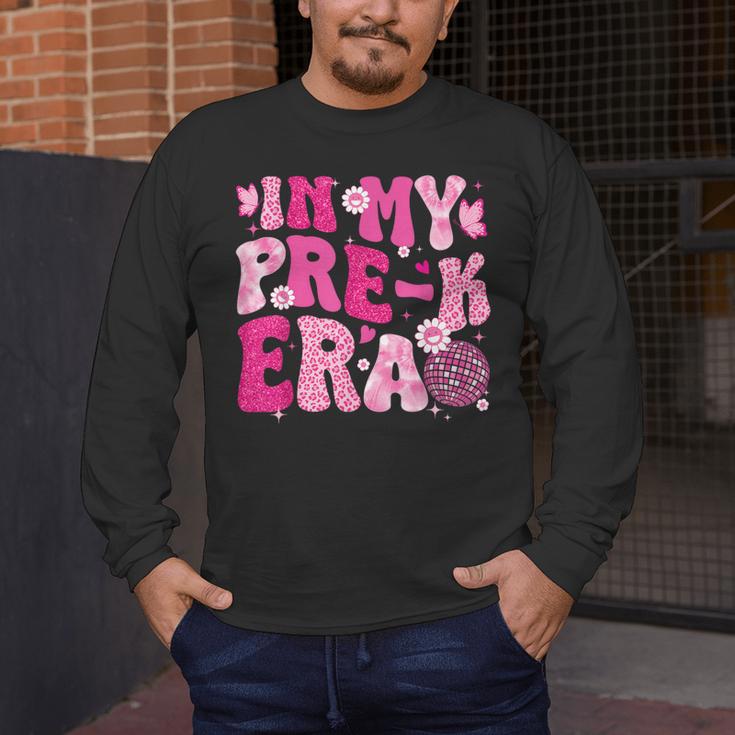 In My Pre-K Era Teachers Women Back To School Kids Girls Men's Long Sleeve T-Shirt, funny design In My Pre-K Era Teachers Women Back To School Kids Girls Men's Long Sleeve T-Shirt, funny design