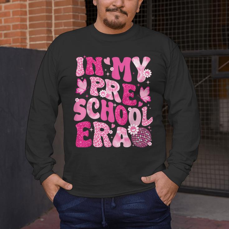 In My Preschool Era Teachers Women Back To School Kids Girls Men's Long Sleeve T-Shirt, funny design