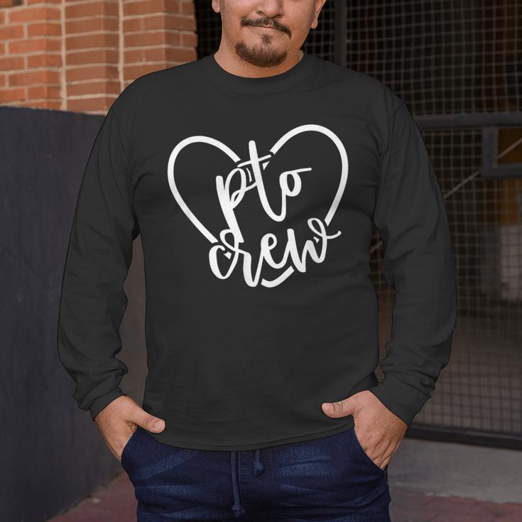 PTO Crew Back To School Matching Group Parent Teacher Men's Long Sleeve T-Shirt, funny design PTO Crew Back To School Matching Group Parent Teacher Men's Long Sleeve T-Shirt, funny design
