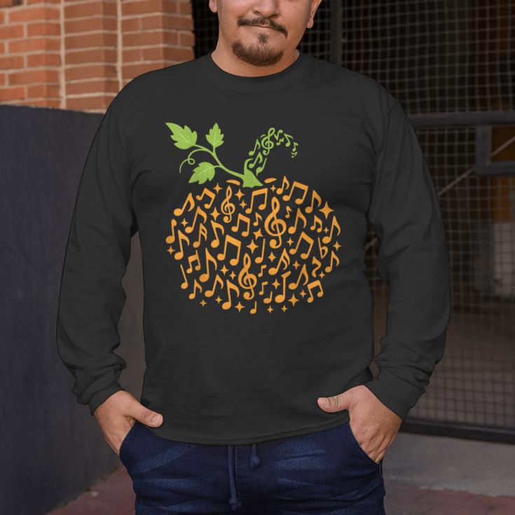 Pumpkin Music Notes Fall Teacher Autumn Halloween Men's Long Sleeve T-Shirt, funny design Pumpkin Music Notes Fall Teacher Autumn Halloween Men's Long Sleeve T-Shirt, funny design