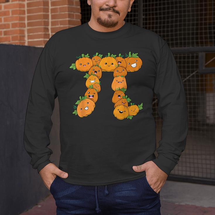 Pumpkin Pi Math Teacher Halloween Costume Geometry Men's Long Sleeve T-Shirt, funny design Pumpkin Pi Math Teacher Halloween Costume Geometry Men's Long Sleeve T-Shirt, funny design