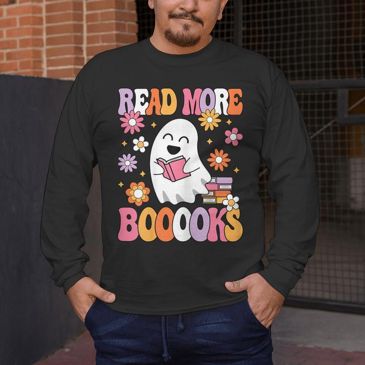 Read More Books Groovy Halloween Teacher Women Men's Long Sleeve T-Shirt, funny design Read More Books Groovy Halloween Teacher Women Men's Long Sleeve T-Shirt, funny design