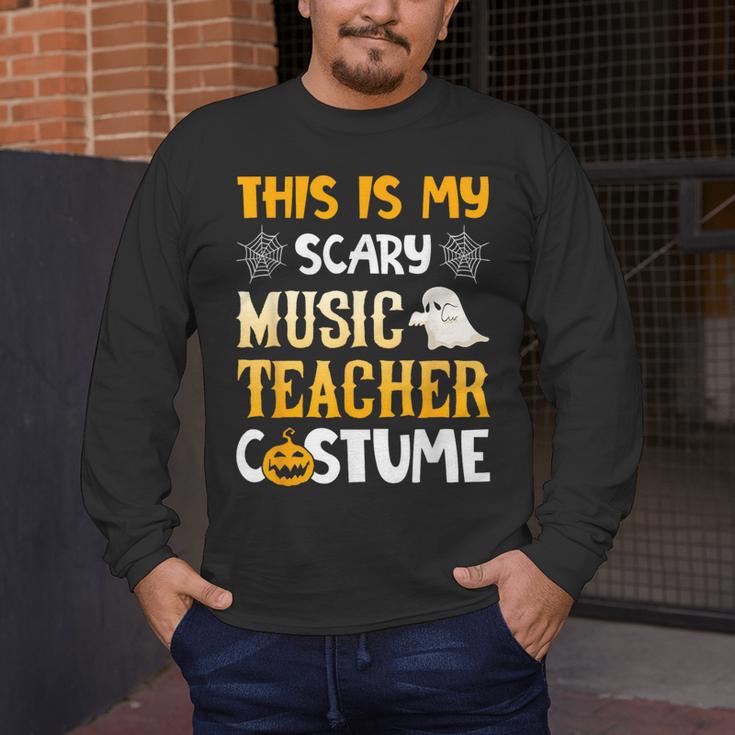 This Is My Scary Music Teacher Halloween Costumes Pajama Men's Long Sleeve T-Shirt, funny design This Is My Scary Music Teacher Halloween Costumes Pajama Men's Long Sleeve T-Shirt, funny design