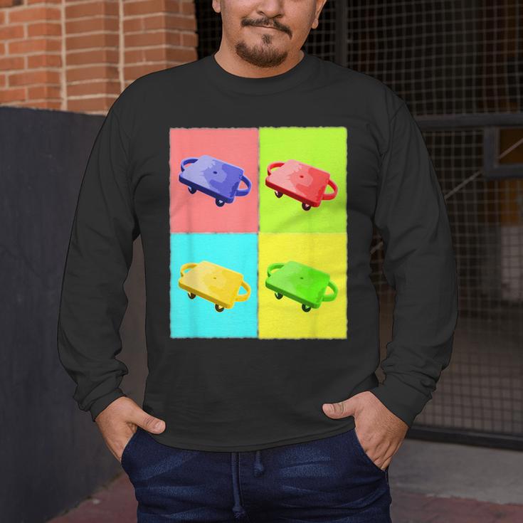 Scooter Physical Education PE Gym Teacher Men's Long Sleeve T-Shirt, funny design Scooter Physical Education PE Gym Teacher Men's Long Sleeve T-Shirt, funny design