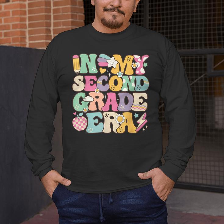 In My Second Grade Era Girl Back To School 2nd Grade Teacher Men's Long Sleeve T-Shirt, funny design In My Second Grade Era Girl Back To School 2nd Grade Teacher Men's Long Sleeve T-Shirt, funny design