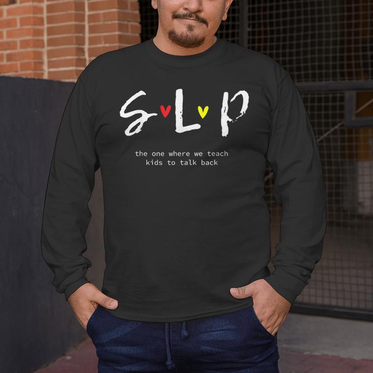 SLP Teacher Shirts Speech Language Pathologist Men's Long Sleeve T-Shirt, funny design SLP Teacher Shirts Speech Language Pathologist Men's Long Sleeve T-Shirt, funny design