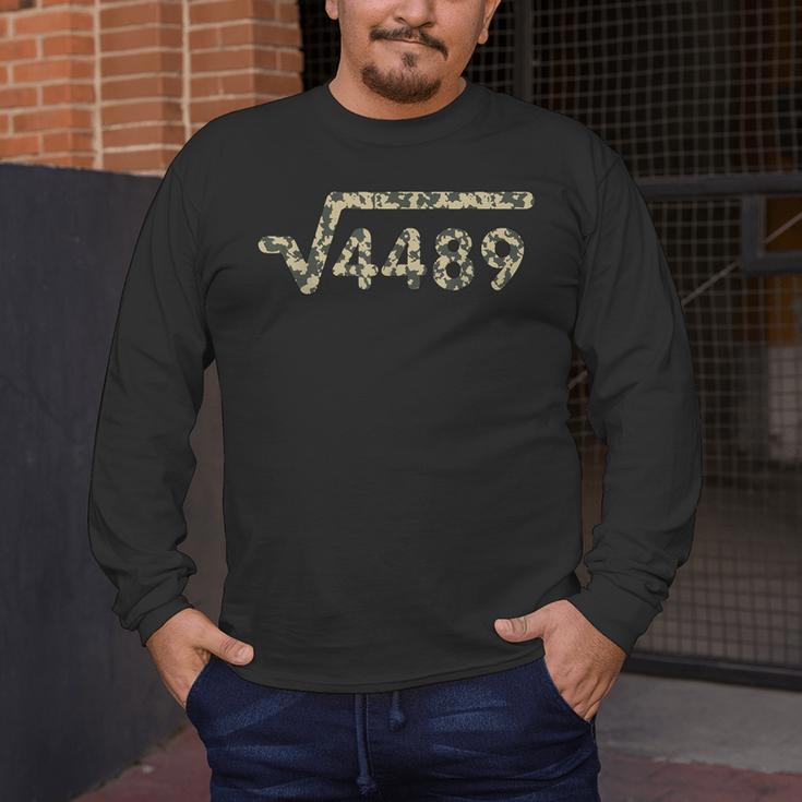 Square Root 4489 Slang Math Teacher Six Seven 6 7 Meme Camo Men's Long Sleeve T-Shirt, funny design Square Root 4489 Slang Math Teacher Six Seven 6 7 Meme Camo Men's Long Sleeve T-Shirt, funny design