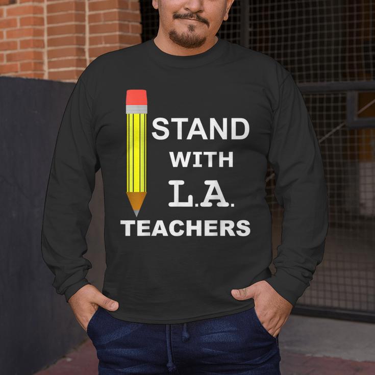 Stand With LA Teachers Tshirt United Los Angeles T Shirt Men Women Kids Men's Long Sleeve T-Shirt, funny design Stand With LA Teachers Tshirt United Los Angeles T Shirt Men Women Kids Men's Long Sleeve T-Shirt, funny design