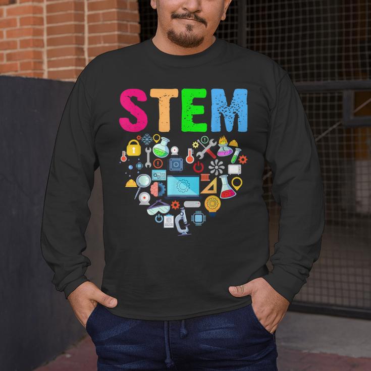 STEM Science Technology Engineering Math Teacher Men's Long Sleeve T-Shirt, funny design STEM Science Technology Engineering Math Teacher Men's Long Sleeve T-Shirt, funny design