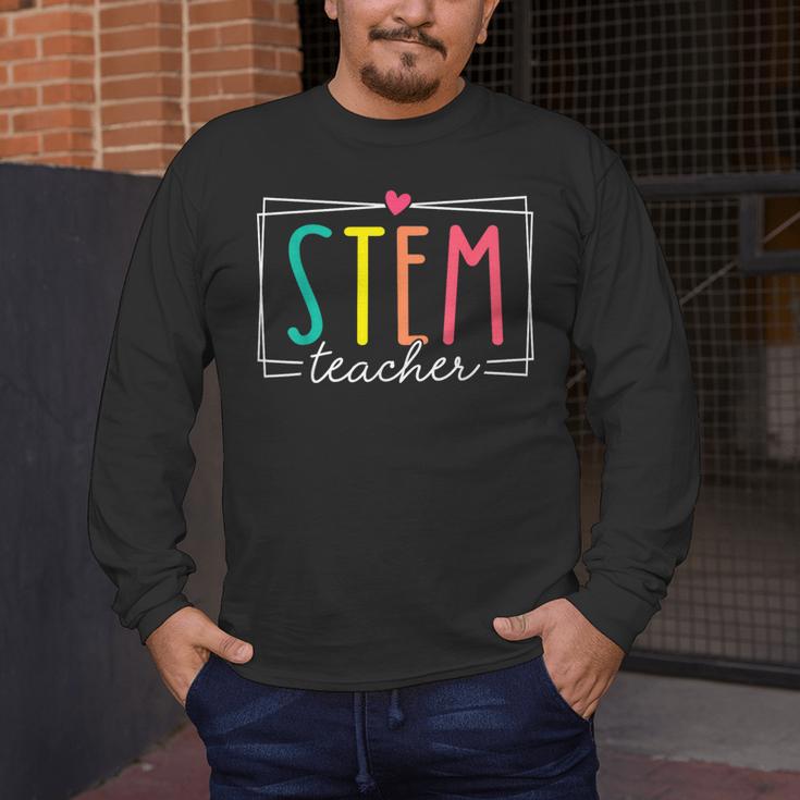 STEM Teacher Science Appreciation Women Back To School Men's Long Sleeve T-Shirt, funny design STEM Teacher Science Appreciation Women Back To School Men's Long Sleeve T-Shirt, funny design