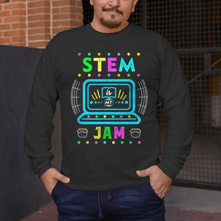 STEM Teacher Shirt STEM Teacher Tshirts STEM Is My Jam Men's Long Sleeve T-Shirt, funny design STEM Teacher Shirt STEM Teacher Tshirts STEM Is My Jam Men's Long Sleeve T-Shirt, funny design