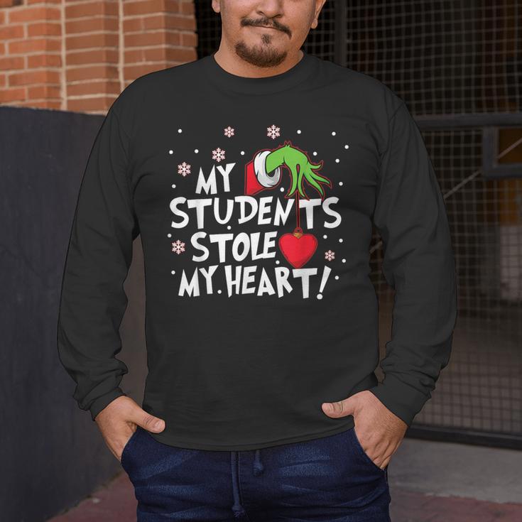 My Students Stole My Heart School Teacher Christmas Men Women Kids Men's Long Sleeve T-Shirt, funny design My Students Stole My Heart School Teacher Christmas Men Women Kids Men's Long Sleeve T-Shirt, funny design