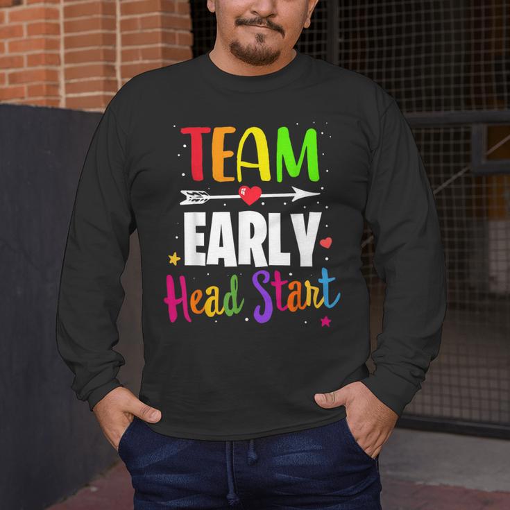 Teacher Early Childhood Education Preschool Head Start Crew Men's Long Sleeve T-Shirt, funny design