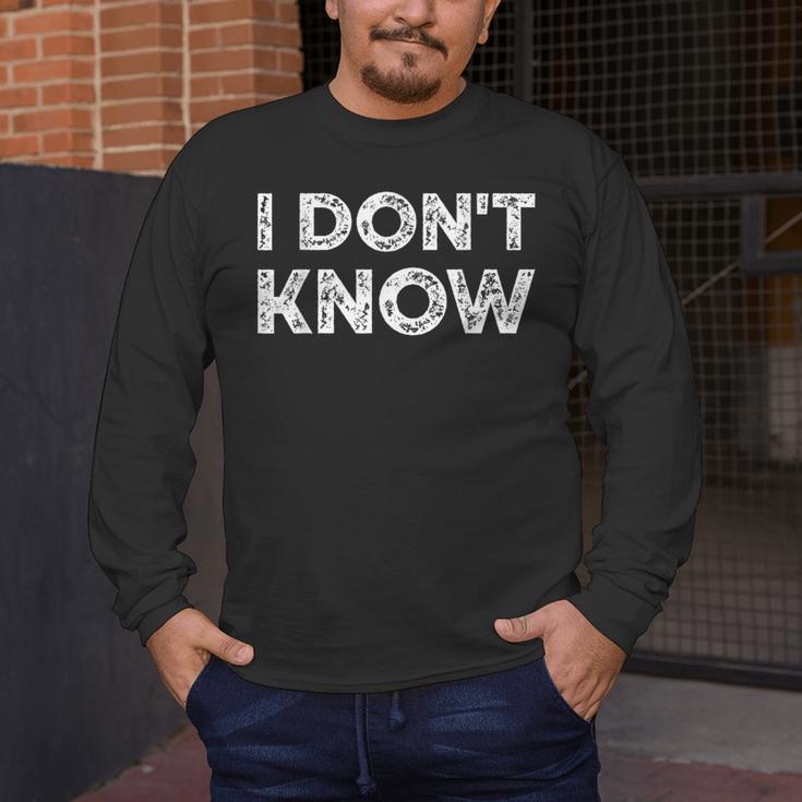 Teacher Shirts I Don't Know Idea For Teachers & Workers Adults - Small Short Sleeve Men's Long Sleeve T-Shirt, funny design Teacher Shirts I Don't Know Idea For Teachers & Workers Adults - Small Short Sleeve Men's Long Sleeve T-Shirt, funny design