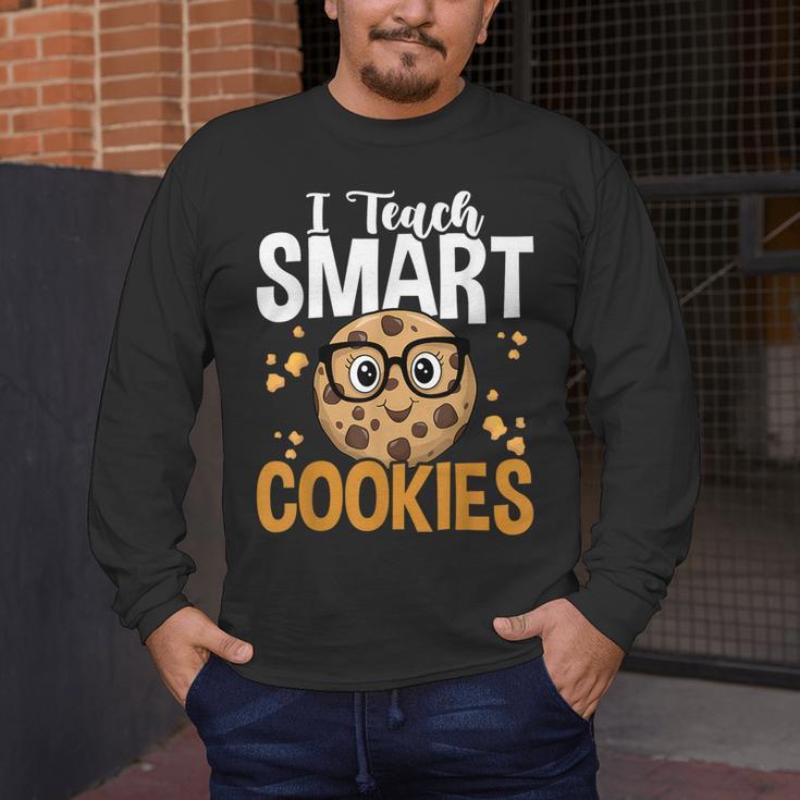 Teacher I Teach Smart Cookies Nerd Men's Long Sleeve T-Shirt, funny design Teacher I Teach Smart Cookies Nerd Men's Long Sleeve T-Shirt, funny design